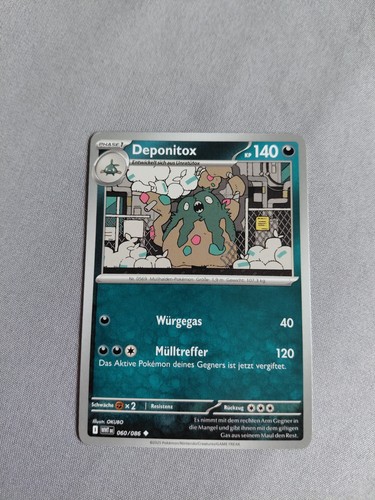 Pokémon karte deponitox - pokémon,