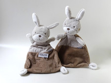 Babydream Hase braun grau 2 Stück Schmusetuch Kuscheltuch Rossman (T220)