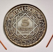 5 Francs 1934/1352 Marokko