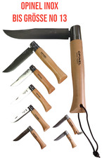 Opinel Taschenmesser No 02 - No 13, Buche, rostfrei, Inox