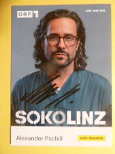 Alexander Pschill - SOKO Linz, ORF 1 Autogrammkarte