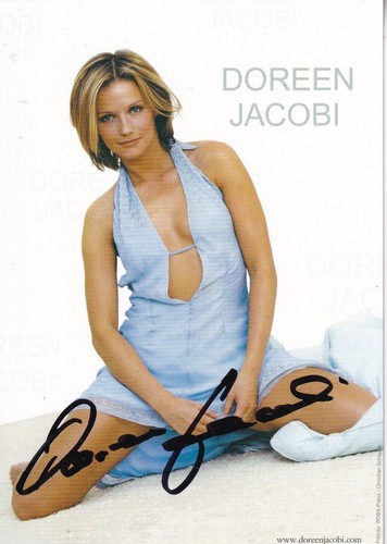 Autogramm doreen jacobi - -,