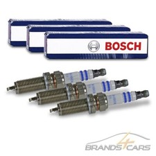 3x BOSCH ZÜNDKERZE FÜR DACIA LOGAN SANDERO NISSAN RENAULT CLIO TWINGO SMART 0.9