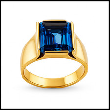 750 18K Gold Statement Ring RG