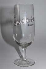 altes Bier Sammel Glas Tulpe 0,25 ltr. VEB Schultheiss Brauerei Ost-Berlin DDR