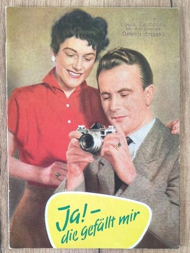 Foto prospekt 1957 weltaflex - prospekt,
