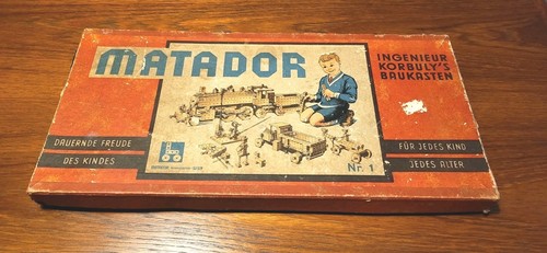 Matador holzbaukasten 1 - holzbaukasten, nr.