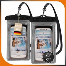 Handyhülle Wasserdicht 2er Set Unterwasser Handytasche Outdoor Strand Schutzhüle