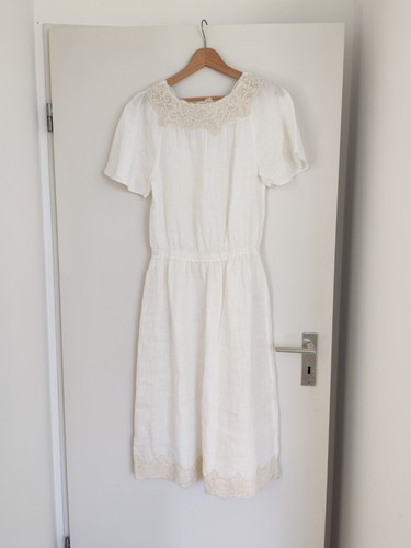 Zara kleid leinenkleid 38 - zara,