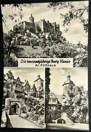 Die tausendjährige burg - ak,