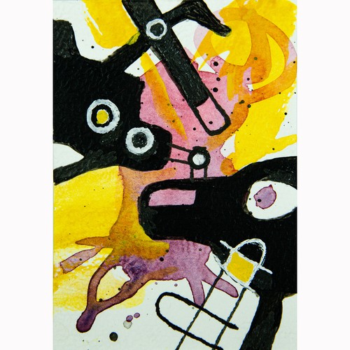Original painting aceo - original,