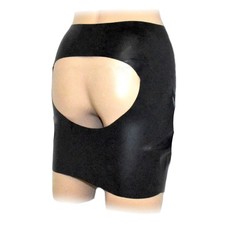 Latex Female Rock Kurz - Back