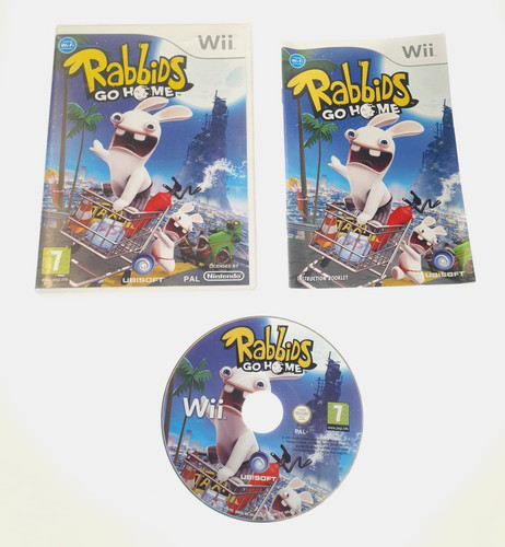 Rabbids home nintendo - rabbids,