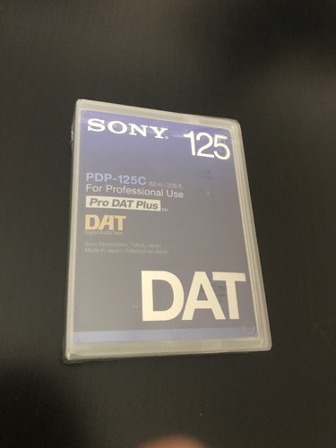 Sony pdp 125c dat tape - sony, /