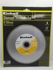 EINHELL Diamant Trennscheibe 200x25,4 mm Fliesenscheibe BT-TC 900 S  RT-TC 520 U