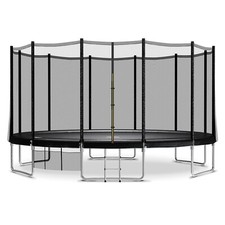 183-427cm Trampolin Gartentrampolin Kindertrampolin Komplettset Set Netz Leiter