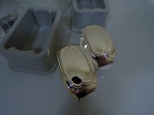 WMF Modell Augsburger Faden Paar große Serviettenringe versilbert TOP wie neu