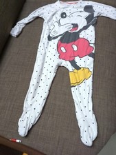Schlafanzug Micky Mouse für 12-18 Monate von Next