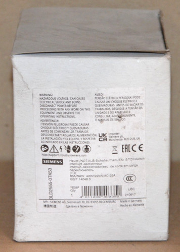 Siemens 3ld2555 0tk53 - siemens, 3ld2555-0tk53