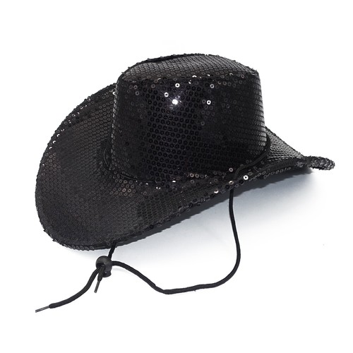 Pailletten cowboy hut - pailletten,