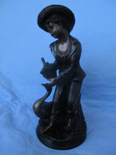 Antike alte bronzefigur der - antike,