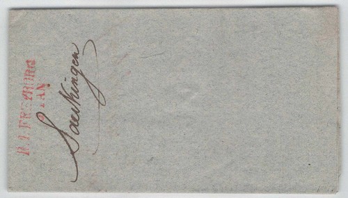 Baden 1836 vorphila - baden, brief