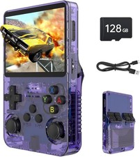 R36S Retro Handheld Konsole, Weiß, ArkOS, 128GB, 20.000+ Spiele NEU&OVP DHL
