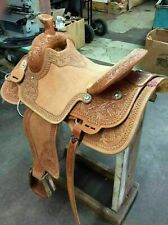Western Hot Seat Pleasure Trail Horse Co Reining Sattel 16" Alle Größen