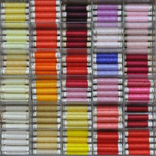 Konvolut: 10 x "Mara" Nähgarn  synthetisch  120/3 Rolle: 50 m