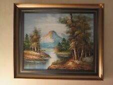 Landschaftsbild M. Eiepjion, Keilrahmen Öl auf Leinwand, 65 x 55 cm