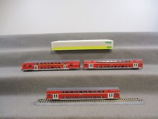 Minitrix Spur N 15824 Doppelstockwagen 1./2. Klasse der DB Set 3-teilig in OVP