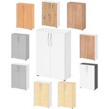 bümö Mehrzweckschrank  Aktenschrank Schuhschrank Schrank Regal Kommode  Holz