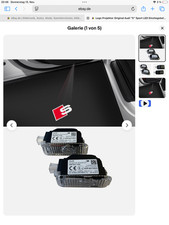 Original Audi "S" Sport LED