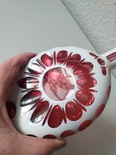 Plattflasche Flachmann Glas