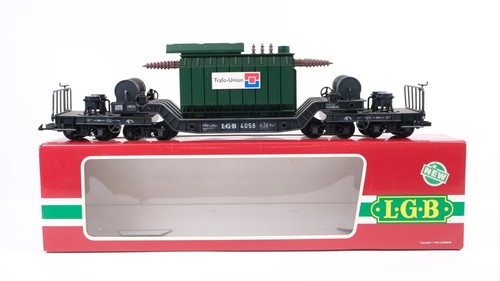 Lgb 4058 tiefladewagen - lgb, mit
