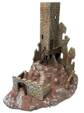 Faller H0 B-285 Große Burgruine Ruine Burg auf Berg Festung 50er/60 - H0 HO 1:87