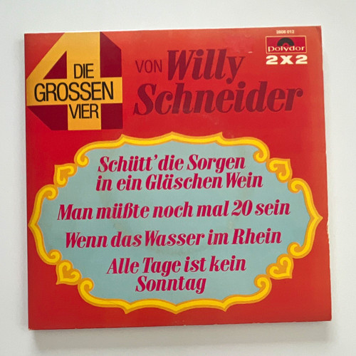 Polydor willy schneider - polydor, –