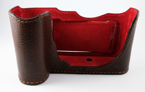 Leder halfcase für leica - leder,