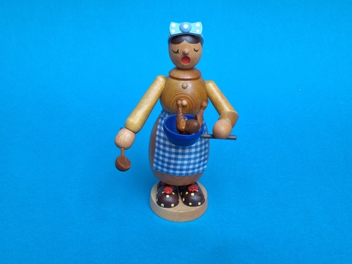 Räucherfrau köchin 18cm - räucherfrau,