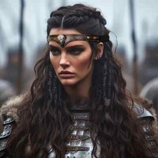 Wikinger-Stirnband Schädel