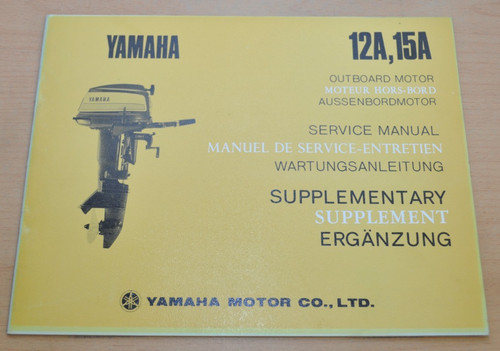 Yamaha 12a 15a - yamaha, außenbordmotor