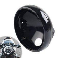 Gloss Black Motorcycle Round
