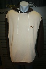 PASH Herren Hoody TRASH beige mit Aufdruck hinten neu Vintage 90er 2000er