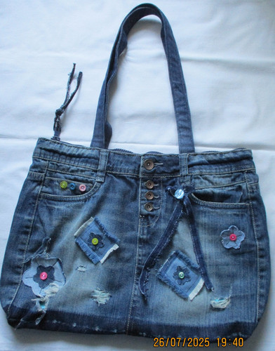 Jeanstasche jeansbeutel - jeanstasche,