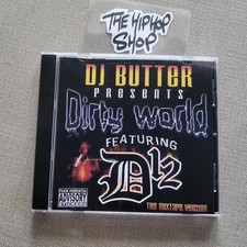 D12 Dirty World Mega Rare Mixtape CD Eminem DJ Butter Proof Bizarre Kuniva Rap