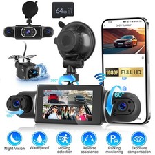 3" 360°-Dashcam Car Dash Cam