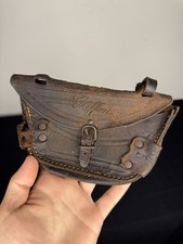 FAHRRAD TASCHE LEDER ANTIK