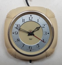 Smiths sectric England  vintage elektrische Küchenuhr Bürouhr Synchronuhr 50 Hz.