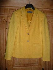 White Label hübscher leichter Woll- Blazer gelb Gr 40  sehr guter Zustand!