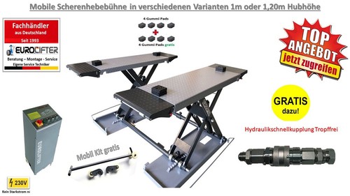 Mobile kurzhub scheren - mobile,